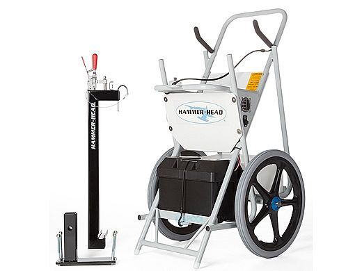 Hammer-Head Complete Cart Assembly Only with Trailer Mount for SERVICE-21 & SERVICE-30 Units | SERV-CART