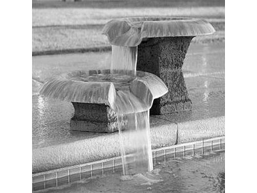 Inter-Fab WOK Planter Designed for Pools and Ponds with Medium Height Pedestal | True Copper | WOK-PL-M-32
