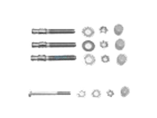Interfab Wild Ride - White Water Deck Anchor Hardware Kit | SH-106