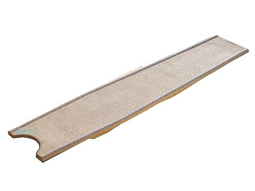 SR Smith 7' Diving Board with Sand Tread Surface and Board to Base Stainless Steel Mounting Hardware | Fashion Gray | T7 DB-56