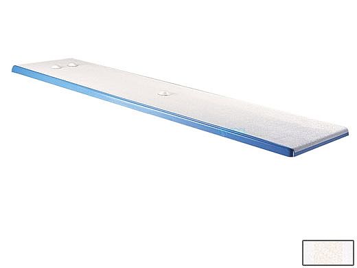 Inter-fab Duro-Spring 3-Hole Diving Board 8' White with White Top Tread | DS8WW