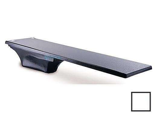 Inter-Fab 8' La Mesa Acrylic Base Only with Jig | White | LAM8