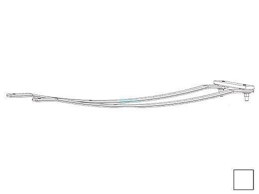 Inter-Fab Techni-Spring Jump Stand Spring Assembly & Mounting Hardware | 6' White | TSS-6