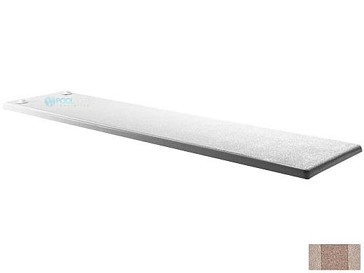 Inter-Fab Duro-Beam aquaBoard&trade; 2-Hole Diving Board 6' Tan with Tan Top Tread | DB6-7