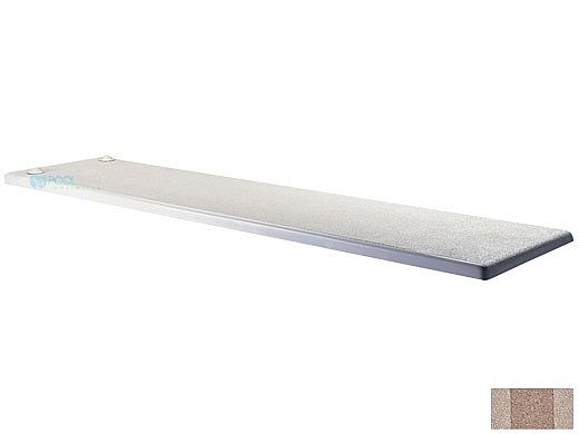 Inter-Fab Techni-Beam 2-Hole Diving Board 8' Tan with Tan Top Tread | TB8-7