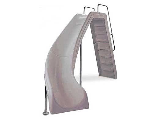 Inter-Fab Wild Ride Pool Slide | Left Curve | Tan | WRS-CLT-SS