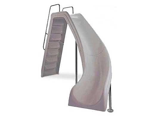 Inter-Fab Wild Ride Pool Slide | Right Curve | Tan | WRS-CRT-SS