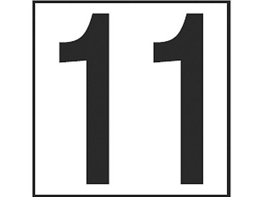Inlays Depth Marker 6x6 Frost Proof Tile | 11 Smoth | C611093