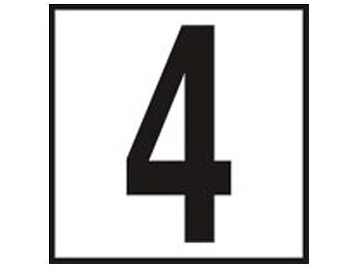 Inlays Depth Marker 6x6 Frost Proof Tile | 4 Smoth | C611040