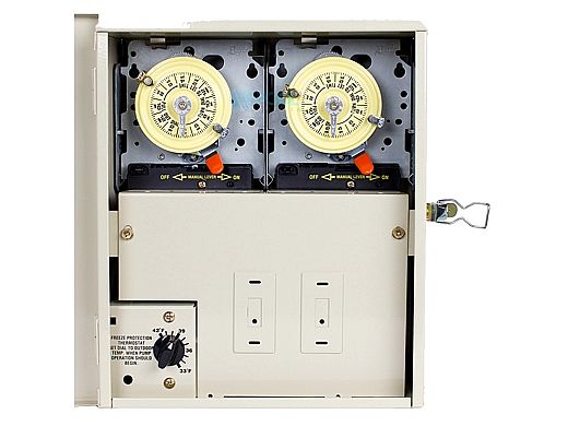 Intermatic Multi Circuit Freeze Protection Dual Timer  | Control Center & Panel 240V | PF1202T