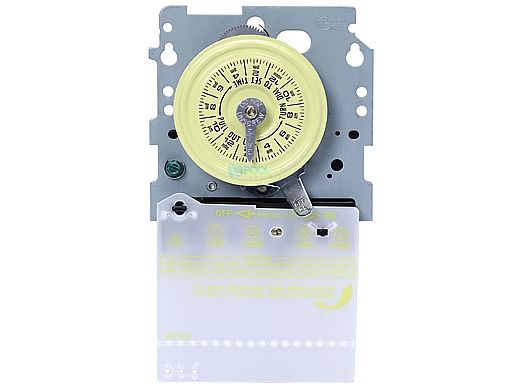 Intermatic T100M Series 24 Hour Dial Time Switch Mechanism Only | DPST 208-277V | T104M