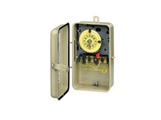 Intermatic Time Clock with Metal Weatherproof Case 208-277V | T104R3