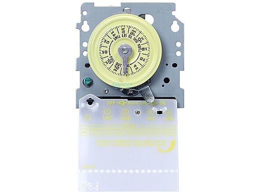 Intermatic T100M Series 24 Hour Dial Time Switch Mechanism Only | SPST 120V | T101M
