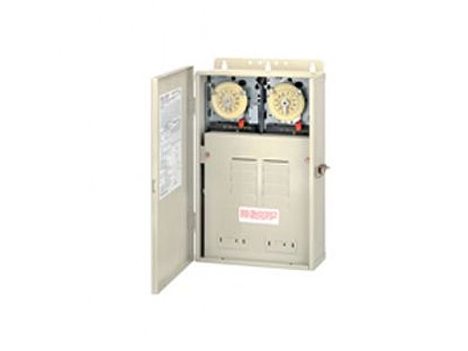 Intermatic 100 AMP Panel W/1 T104M201 208-277V And 1 T104M 208-277V Clocks | T32404R