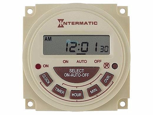 Intermatic PB300 Series 24-Hour Electronic Timer Replacement Kit for Mechanical PB Clock | SPDT 240V | PB314EK