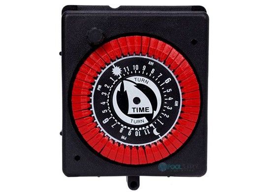 Intermatic 24-Hour Panel Mount Timer with Manual Override | PB913N66