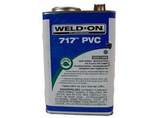 IPS Controllers WELD-ON 717 PVC Solvent Cement | 1 Gallon | 10142