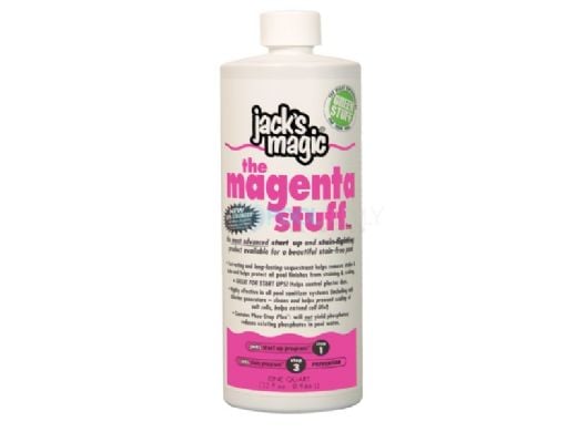 Jack's Magic Magenta Stuff Start Up Solution | 32 Oz. Bottle | JMMAGENTA032