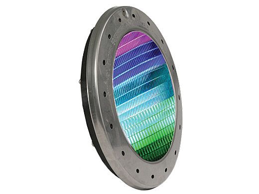 Jandy WaterColors COLOR Pool Light Stainless Steel Facering | 12V 50' Cord | CPLVLEDS50