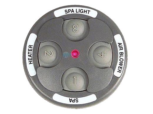 Jandy 4 Function Spa Side Remote | 150' Cord | Black  | 7444