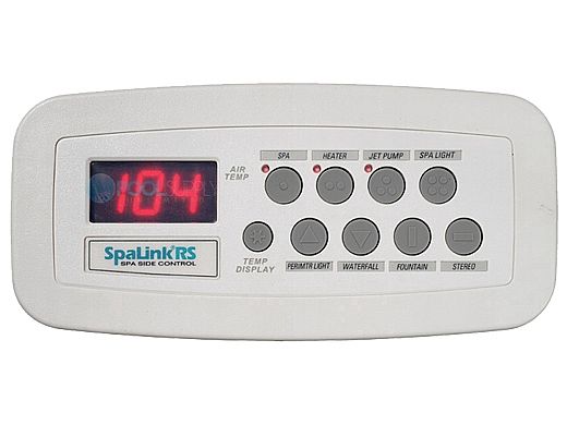 Jandy SpaLink RS 8-Function Spa Side Remote | White 150' Cord | 7227