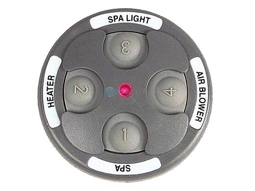 Jandy 4 Function Spa Side Remote | 200' Cord | Black | 7446