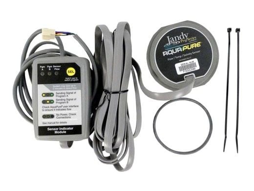 Zodiac Jandy AquaPure Salt Cell Flow & Salinity Sensor | 3-Port Cells | 16' Cable | R0452500