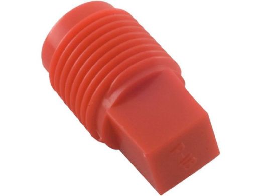 Jandy 1/8" MPT Red Plug | 5009