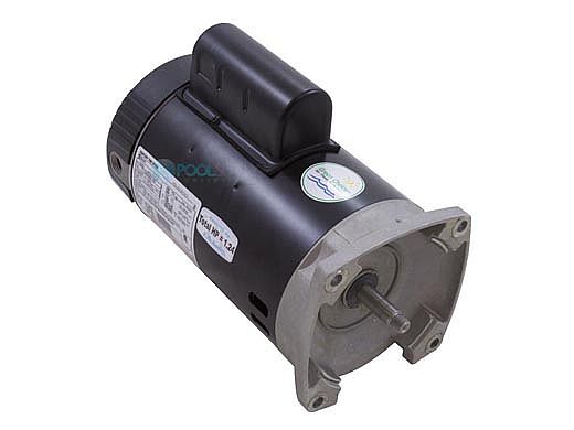 A.O. Smith Motor Square Flange Full Rated .75HP 2 Speed 230V | SQS1072R