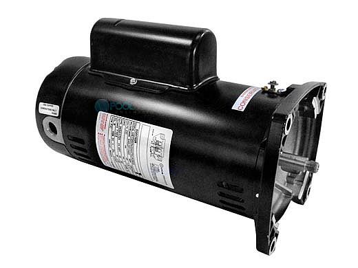 Replacement Square Flange Pool & Spa Motor | 1HP Energy Efficient 2-Speed | 48 Frame Full-Rated | 230V | SQS1102R