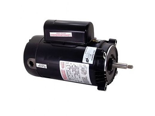 Regal Beloit AO Smith Threaded Shaft Motor 2HP 115V-230V 56 Round Frame Up-Rate | UST1202