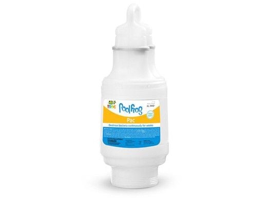 King Technology Pool FROG Pac XL PRO Pre-Filled Trichlor Tablets Sanitizer Cylinder | 6.16 Lbs. | 01-03-5613