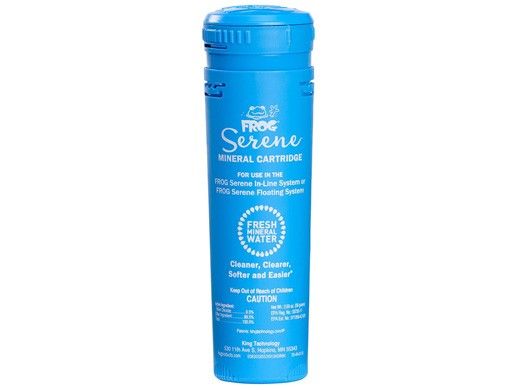 King Technology Spa FROG Serene@ Mineral Cartridge | 150g | Blue | 01-14-3812