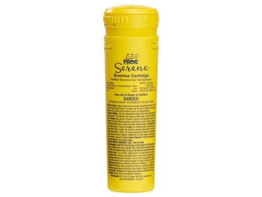 King Technology Spa FROG Serene@ Bromine Cartridge | 150g | Yellow | 01-14-3824