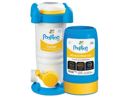King Technology Pool FROG 6100 Series Sanitizing System for Above Ground Pools | 6180 Model | Up to 25,000 Gallons | 01-01-6180