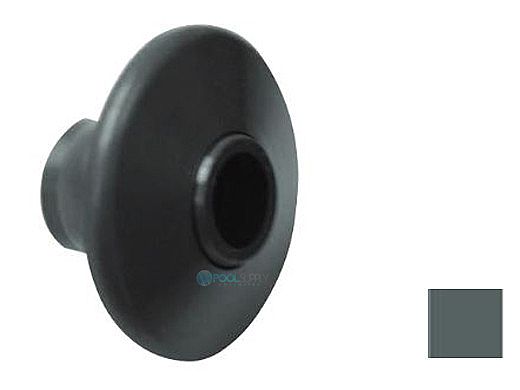 AquaStar 1" Australian Return Fitting with Adjustable Eyeball Knock-in 1" Orifice | Dark Gray | 505