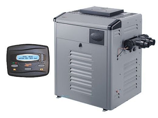 Jandy Legacy LRZ Pool Heater | 125,000 BTU Propane | Electronic Ignition | Digital Controls | Polymer Heads | LRZ125EP