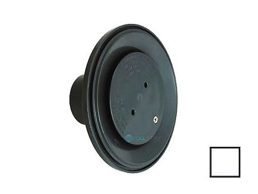 AquaStar 4" Adjustable Floor Return Fitting with Water Stop | White | 4DIV101