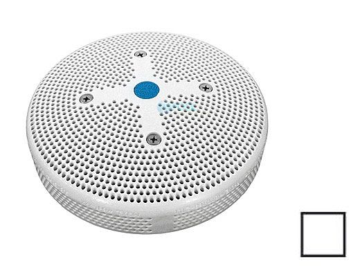 AquaStar 6" Hockey Puck Sumpless Suction Outlet Cover with Screws (VGB Series) White | 6HP101