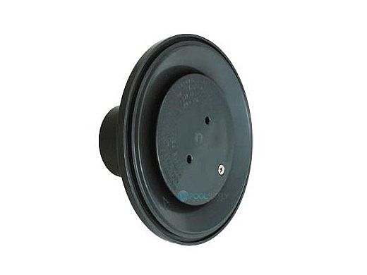 AquaStar 4" Adjustable Floor Return Fitting with Water Stop | Black | 4DIV102