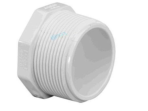 Lasco 1" Schedule 40 PVC Plug MIPT | 450-010