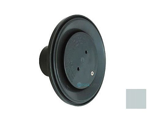 AquaStar 4" Adjustable Floor Return Fitting with Water Stop | Light Gray | 4DIV103