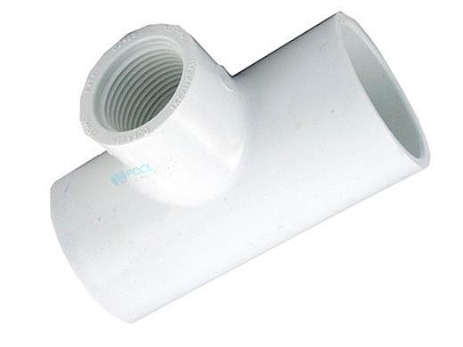 Lasco 1"x1"x.5"  Slip x Slip x Female Thread PVC Reducing Tee | 402-130