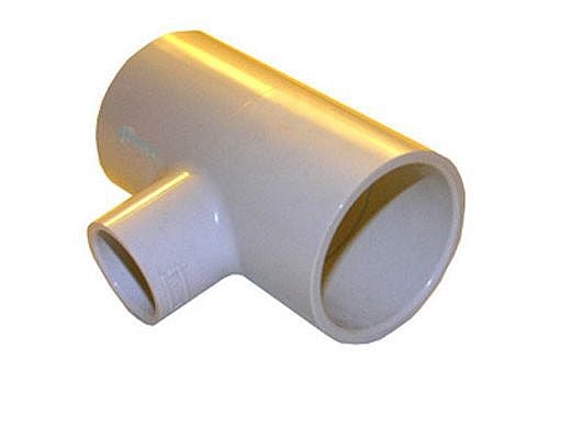 Lasco 1"x1"x 1.5" PVC Reducing Tee Slip | 401-133