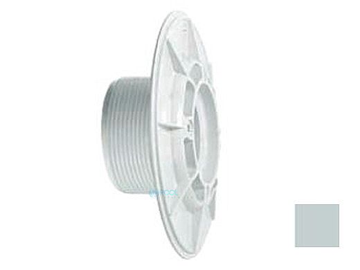AquaStar 6" Sumpless Bulkhead Fitting with 2.5" MPT and 2" Slip Socket (VGB Series) | Light Gray | 625T20S103