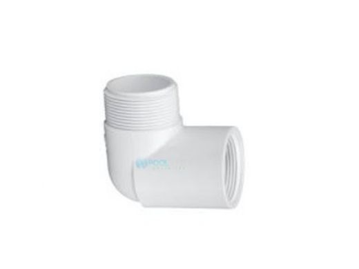 Lasco .75" Mipt x Fipt 40 PVC Polyethylene 90 Street Elbow | M412007