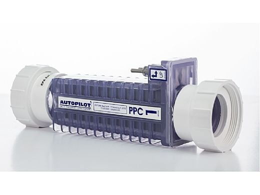 AutoPilot OEM Replacement Salt Cell with Unions | 5-Blade for up to 40,000 Gallons | SC-36 RC-35/22 PPC1 *Free Two-Day Shipping*