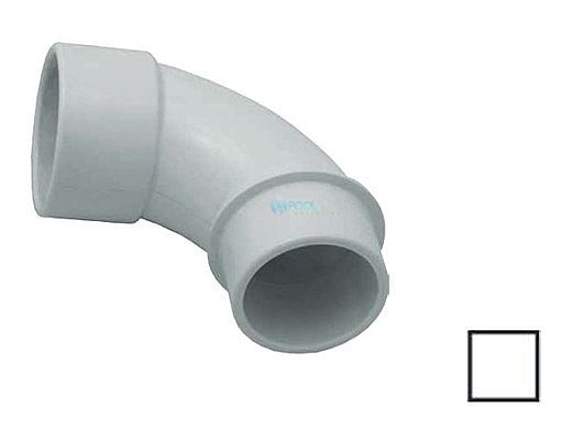 AquaStar 90 Degree Sweep Ells 1-1/2" Socket x  1-1/2" Spigot | White | SWA101