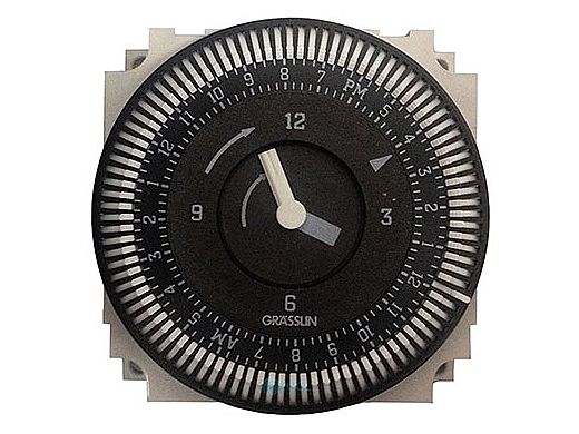 Grasslin Electromechanical Time Clock | 110V 15A 60HZ 24hr 5 Lug | FM1STUZ-120U