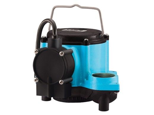 Franklin Electric Little Giant 8 Series Submersible Sump Pump | 8-CIA .4HP 115V 54 GPM 25-Foot Power Cord | 508158